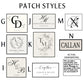 Custom Leather Patch Blankets